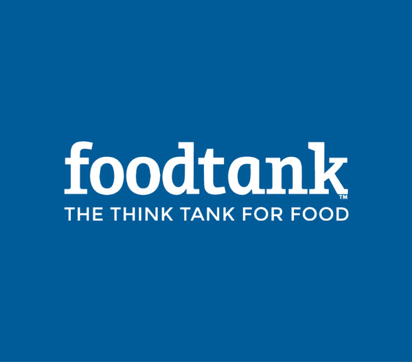 A logo of Foodtank.