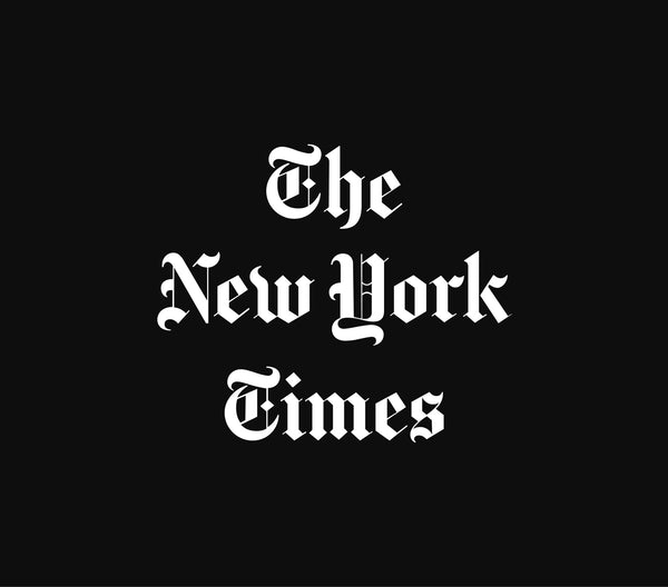 A logo of The New York Times.