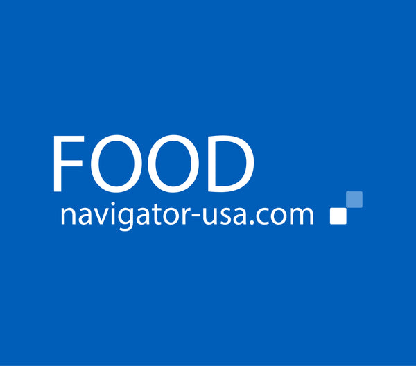 A logo of Food Navigator.